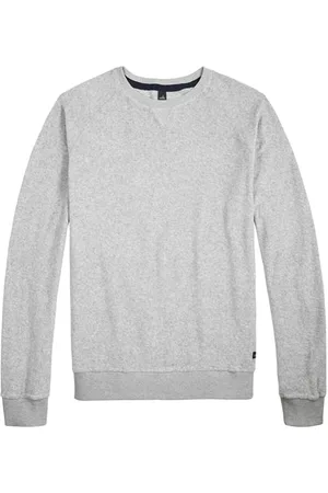 Wahts Warren | Toweling Crewneck Sweater Light Grey Melange