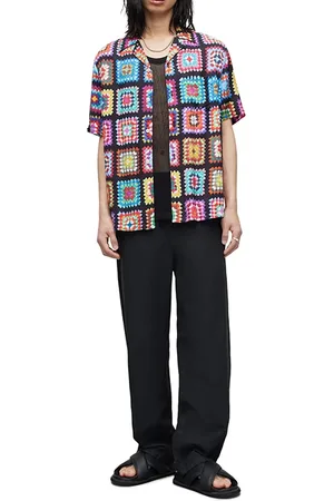 AllSaints Tunis Ss Shirt Jet Black