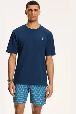 Shiwi Palm T-shirt Royal Blue