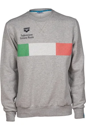 Arena Fin Crew Neck Medium Grey Heather