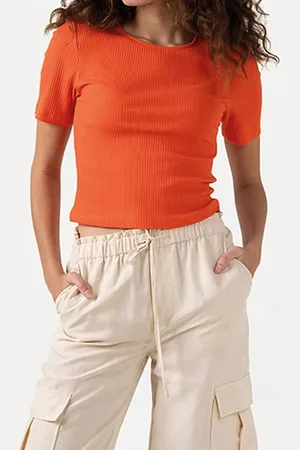 ANOTHER LABEL Elyne T-shirt Ginger