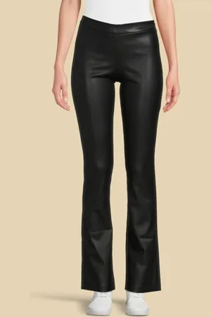 Guess GUESS New Sally Pant Jet Black Leather