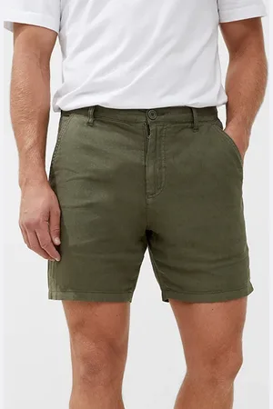 French Connection Soft Tailored Shorts Green