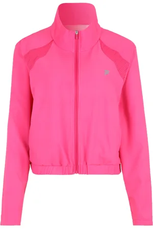Fila Rovereto Cropped Jacket Pink Yarrow