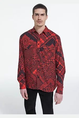 The Kooples Chemise Manches Longues Black - Red