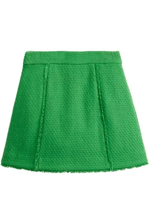 Boden Tweed Interest Mini Green