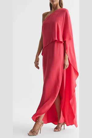 Reiss Jordyn Maxi Dress Coral