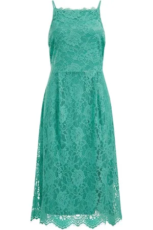 WE Fashion Dress Midi Pastel Green