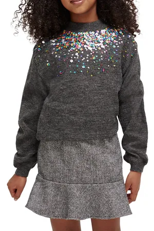 Scotch&Soda Sequin Pullover Grey Melange