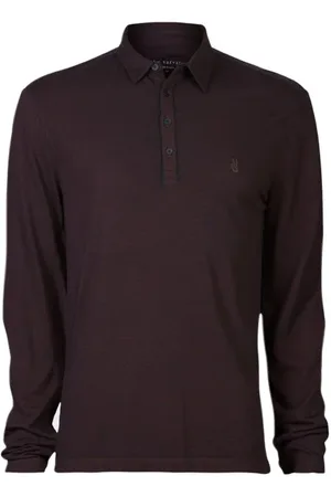 John Varvatos Marty Ls Burnout Polo W Pse