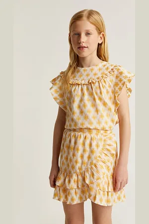 SCALPERS Soleil Blouse Girls Yellow