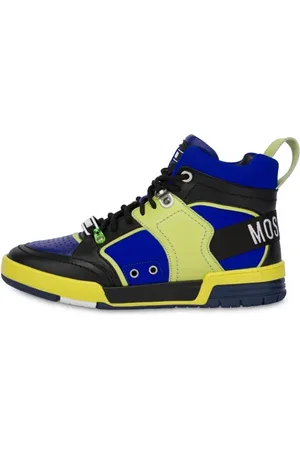 Moschino Streetball High Sneakers Blue