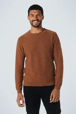 No Excess Pullover Crewneck Garment Dyed + Stone Washed Caramel