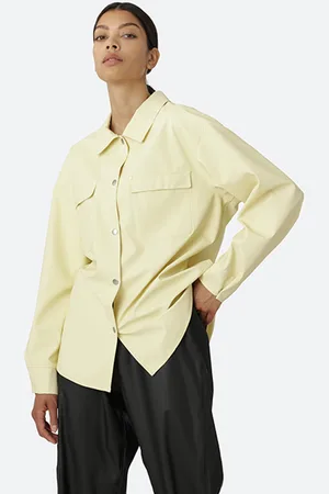 Ilse Jacobsen Ilse Jacobsen 10 Rain186 Rain Jacket Flan Yellow