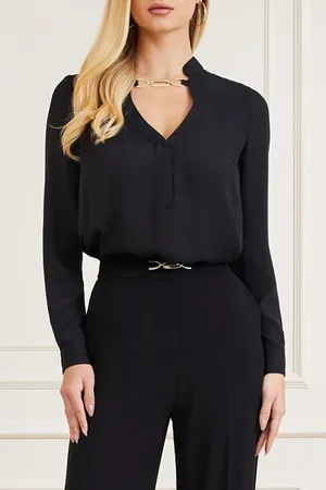 Guess GUESS Sharon Blouse Jet Black
