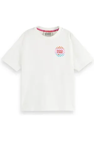 Scotch&Soda Relaxed-fit Artwork T-shirt Off White