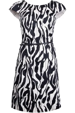 Comma, Dresses Grey/black