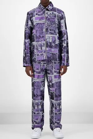 Daily paper Purple Comic Jama Jacket