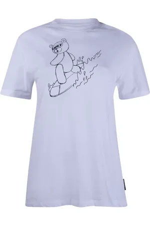 French Connection Surfing Bear White
