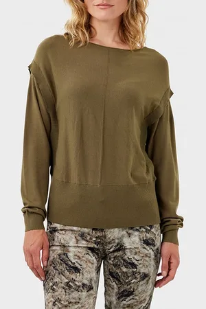 Sandwich Pullover Long Sleeves 21001800 Military Olive