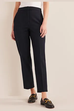 Boden Bi-stretch Tapered Trousers Navy