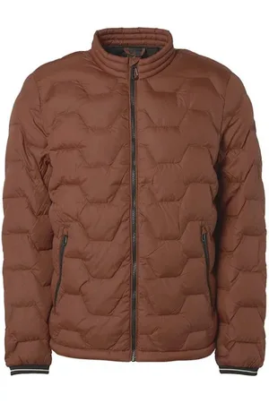 No Excess Jacket Short Fit Padded Brandy