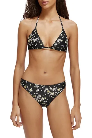 Scotch&Soda Reversible Bikini Bottom Dandelion Black
