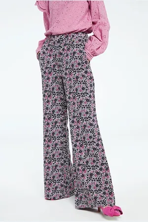 Fabienne Chapot Puck Trousers Warm White/antra