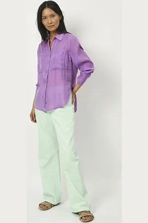 Dante 6 Bella Wide Leg Jeans Pistachio