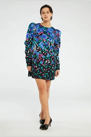 Fabienne Chapot Marloes Dress Black/feeling Green