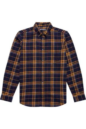 French Connection Multi Flannel Ls Marine