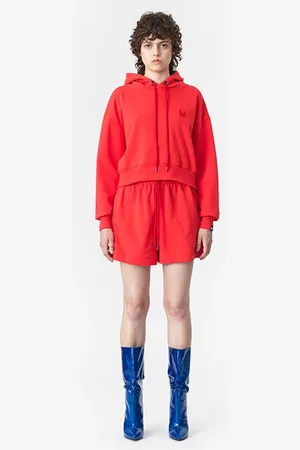 Marcell Von Berlin Women‘s Relaxed-fit Shorts Poppy Red