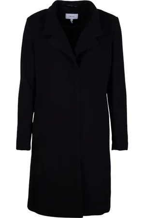Reiss Marcie Single Breasted Coat Black