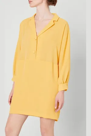American Vintage Fitted Dress With 3/4-length Sleeves Solaire