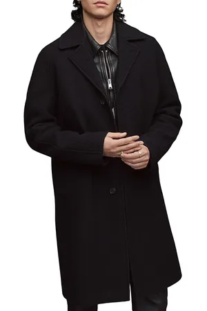 AllSaints Holt Coat Black
