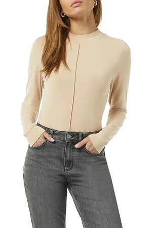 Comma, T-shirts Beige