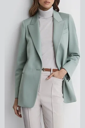 Reiss Celeste-sb Blazer Green