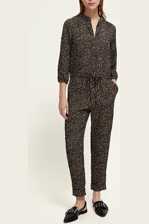 Scotch&Soda Jacquard Jumpsuit Creatures Of The Night Jacquard