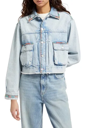 Scotch&Soda Cropped Denim Jacket — Sea Star