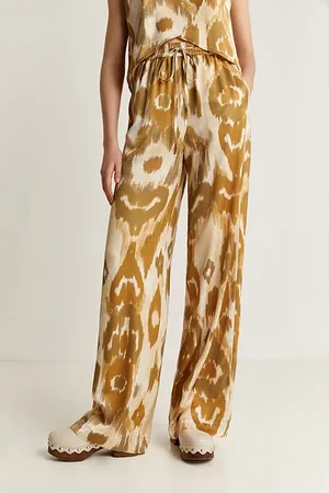 SCALPERS Animal Jac Pant Animal Print