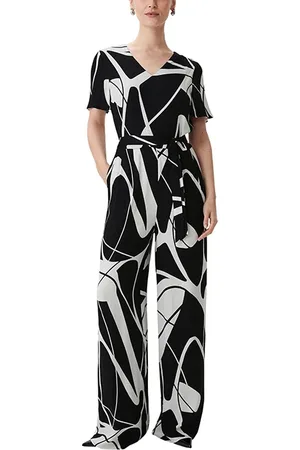 Comma, Jumpsuits Grey/black