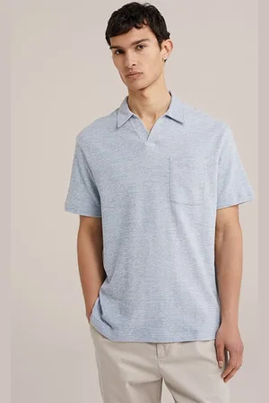 WE Fashion Polo Light Blue