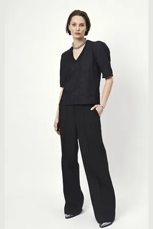 Dante 6 Telima Embroidered Top Raven