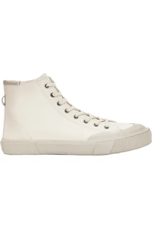 AllSaints Dumont Lthr High Top Chalk White