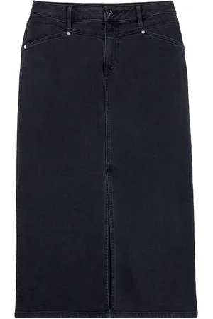 QS by s.Oliver Skirt-long Black Denim