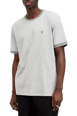 AllSaints Harris Ss Crew Grey Marl