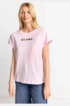 Rich & Royal Boyfriend Coloured Sparkle Organic Shirt Rose Shadow