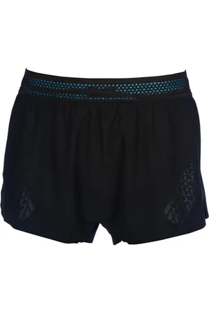 Arena M A-one Side Split Short Black