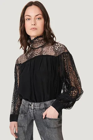IRO Digwed Black Top