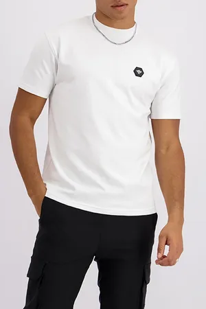 Black Bananas Hex. Tee White